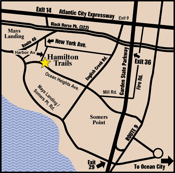 Directions to Hamilton Trails